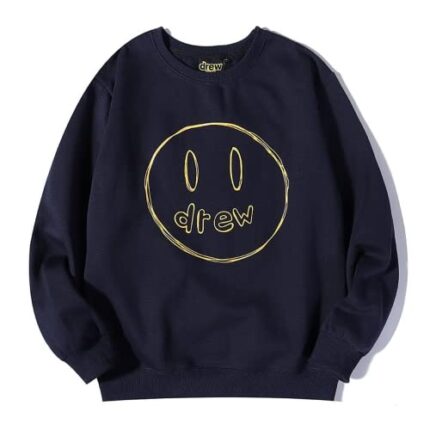 Drew House Sketch Crewneck Sweatshirt Navy Blue