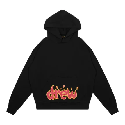 Lit Drew House Hoodie Black