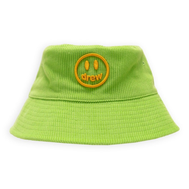 Lime Drew House Mascot Corduroy Bucket Hat Lime Drew House Mascot Corduroy Bucket Hat