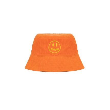 Orange Drew House Corduroy Bucket Hat